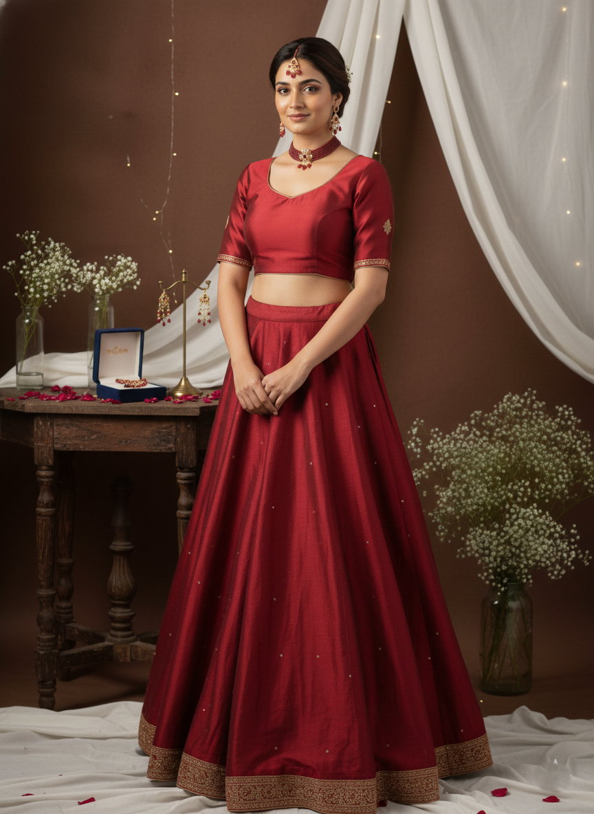 Ruby Raat Choker Set