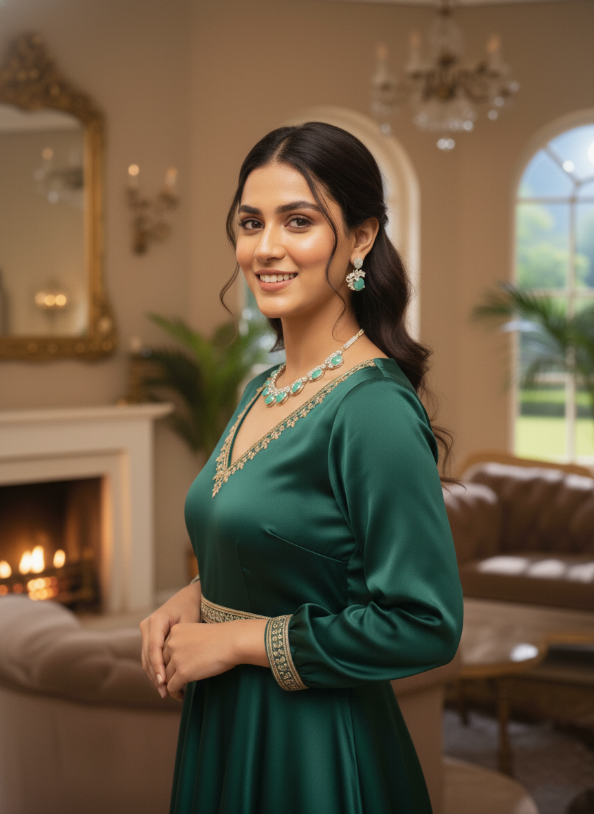 Afsura Mint Green Set