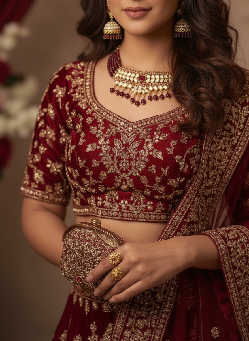 Zareen Kundan Choker Set