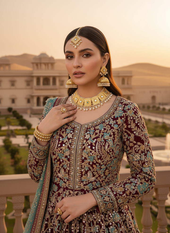 Marwari MaharanI Choker Set