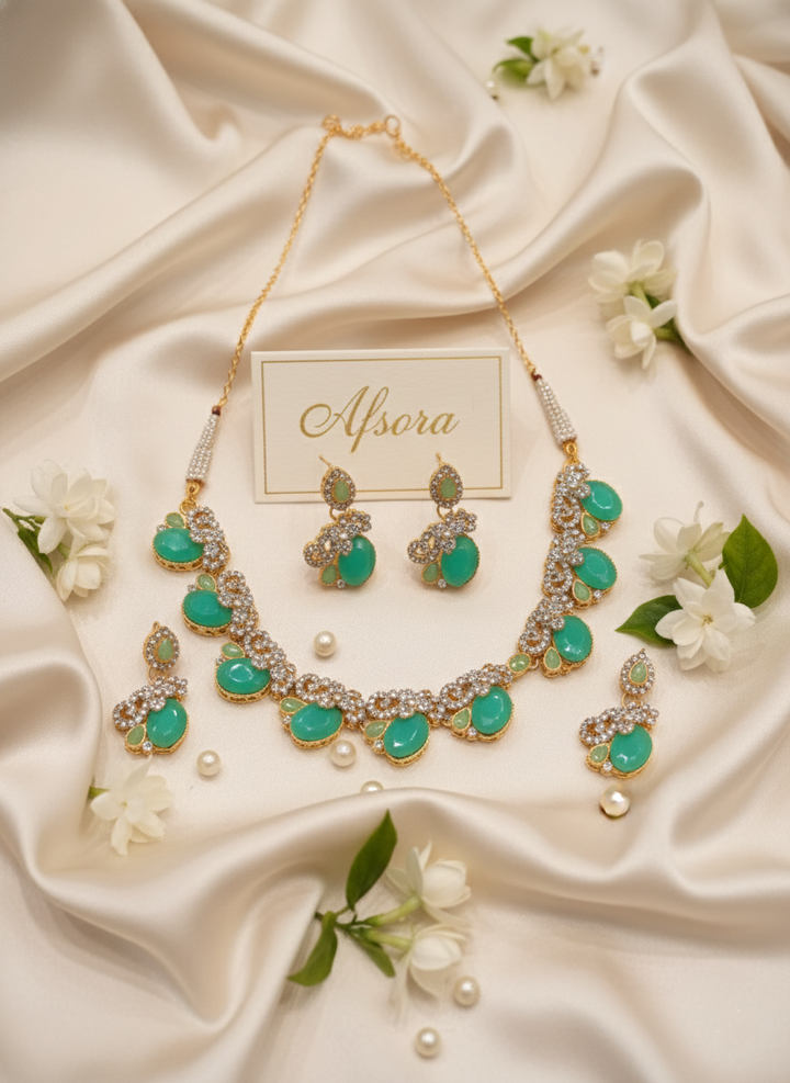 Afsura Mint Green Set