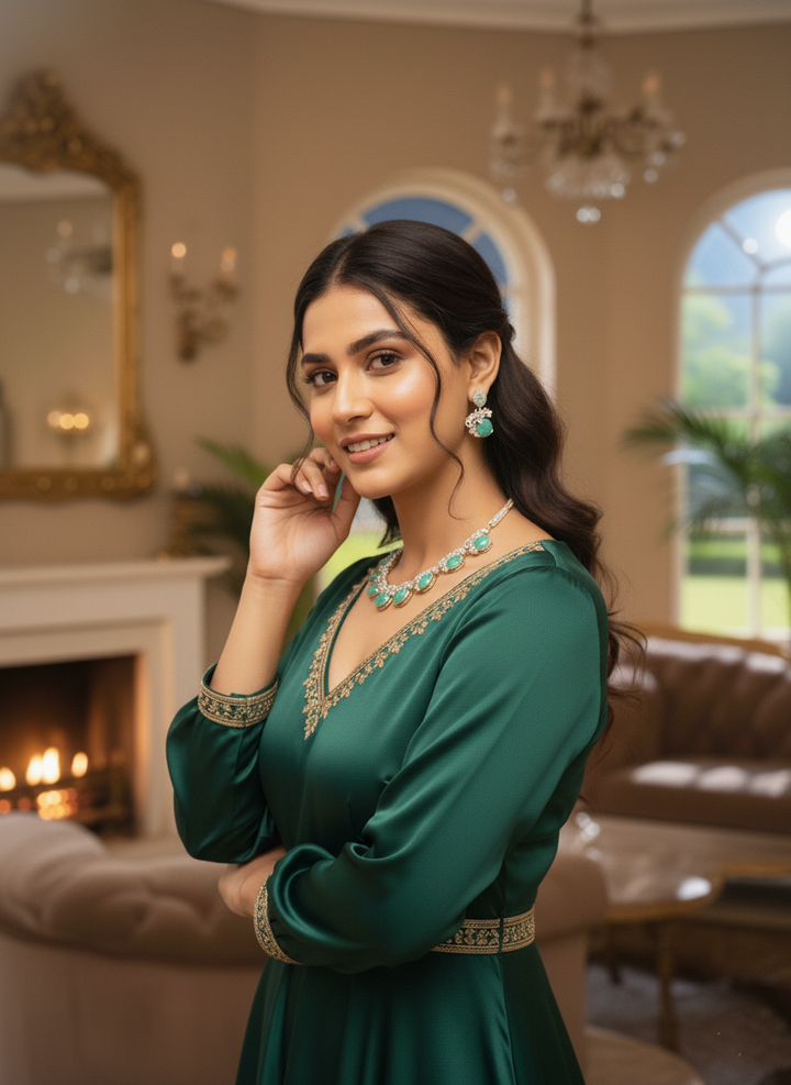 Afsura Mint Green Set