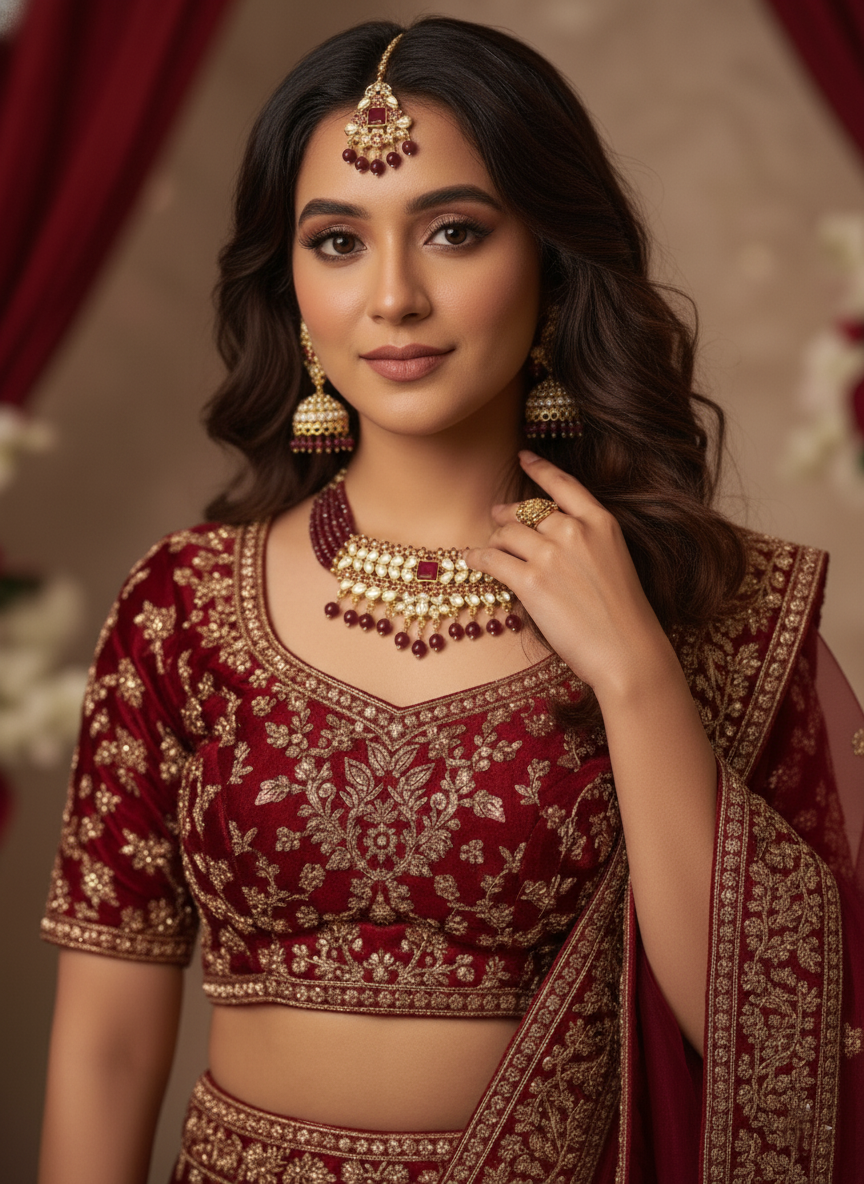 Zareen Kundan Choker Set