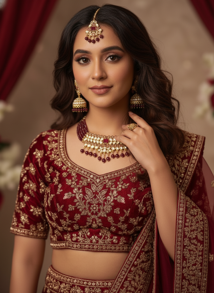 Zareen Kundan Choker Set