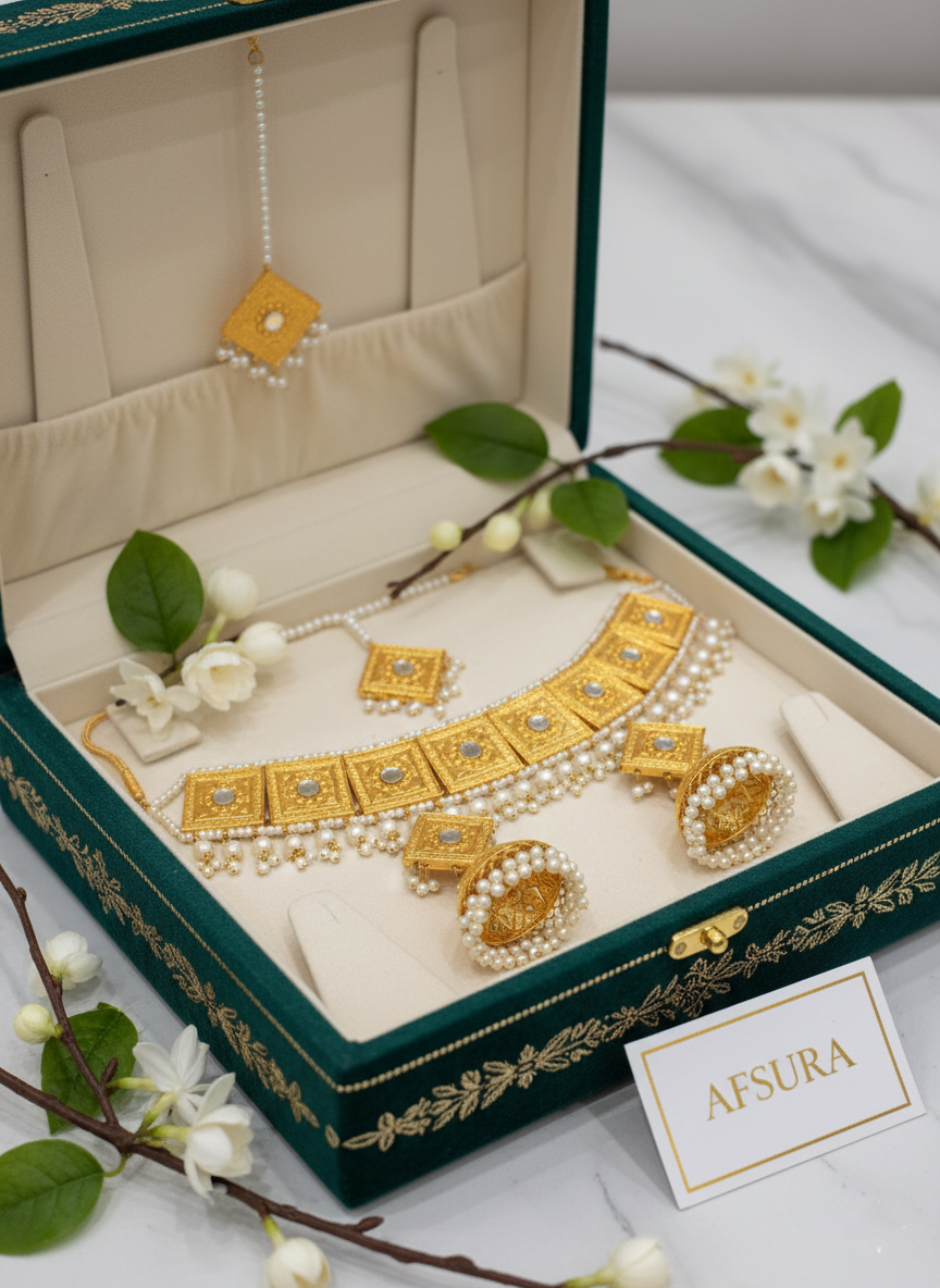 Marwari MaharanI Choker Set