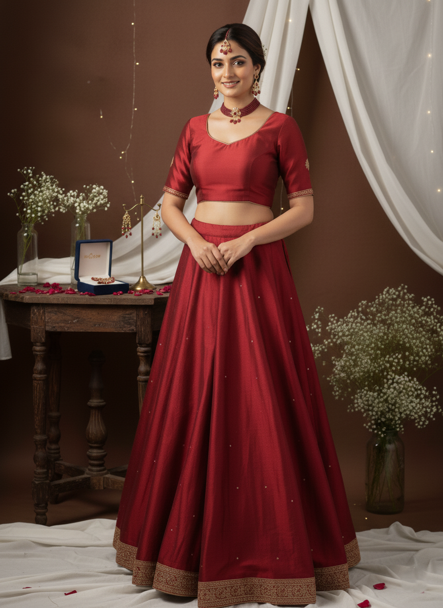 Ruby Raat Choker Set