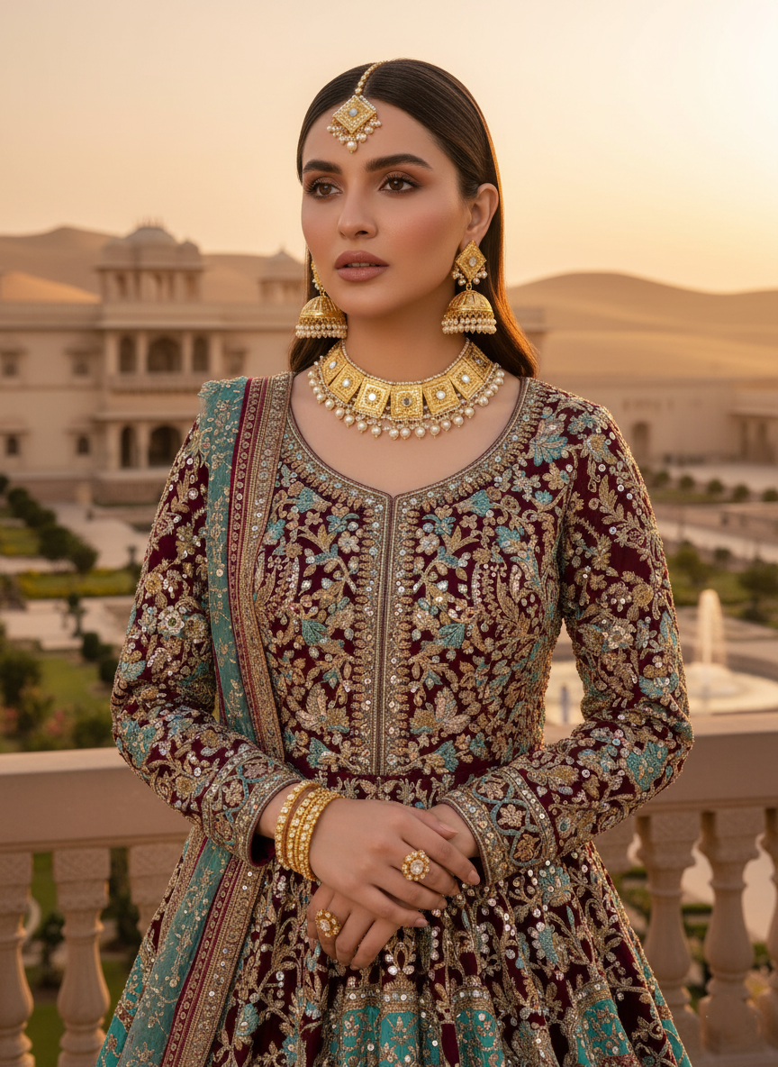 Marwari MaharanI Choker Set