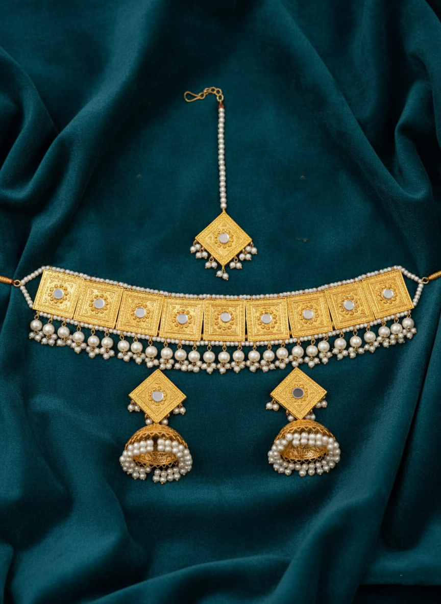 Marwari MaharanI Choker Set
