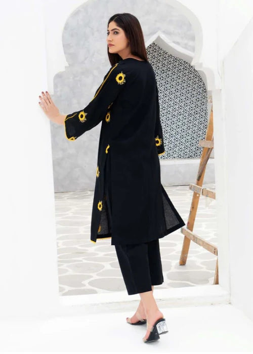 BLACK SUNFLOWER 2PCS