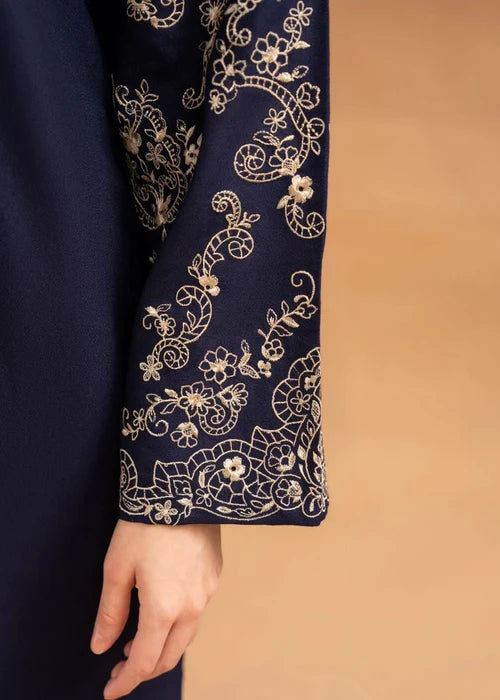 NOVA EMBROIDERED 2PCS - NAVY