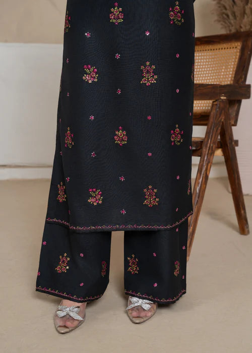 OLIVE EMBROIDERED 3PCS