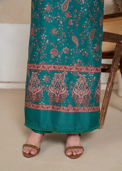 Afsura Morni Green 2-piece co-ord set with straight trousers.