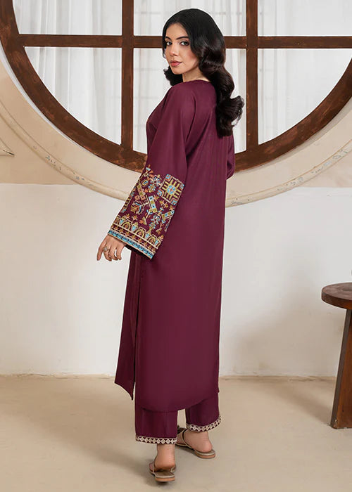 BEDFORD EMBROIDERED 2PCS