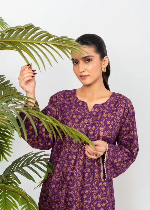 Leaf Purple 2pc