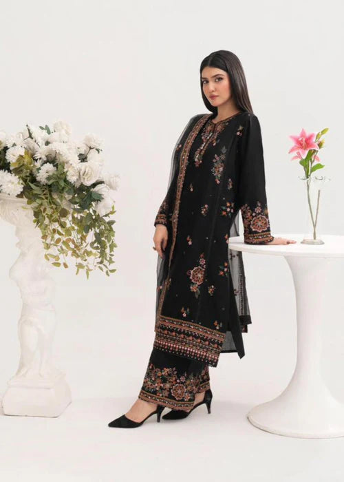 HAREEM EMBROIDERED 3PCS