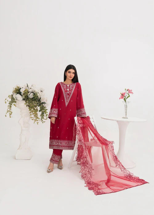 ALLEY EMBROIDERED 3PCS